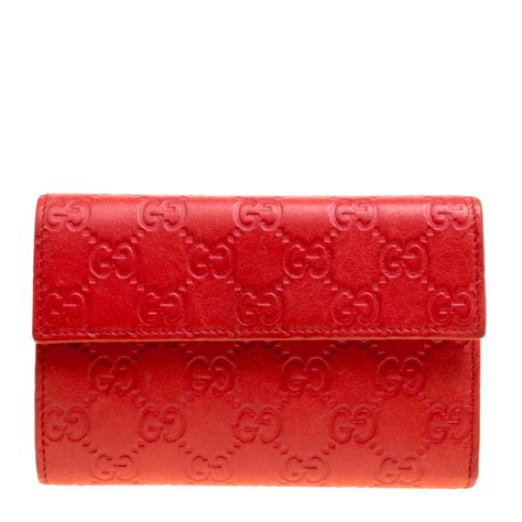 Gucci guccissima leather wallet